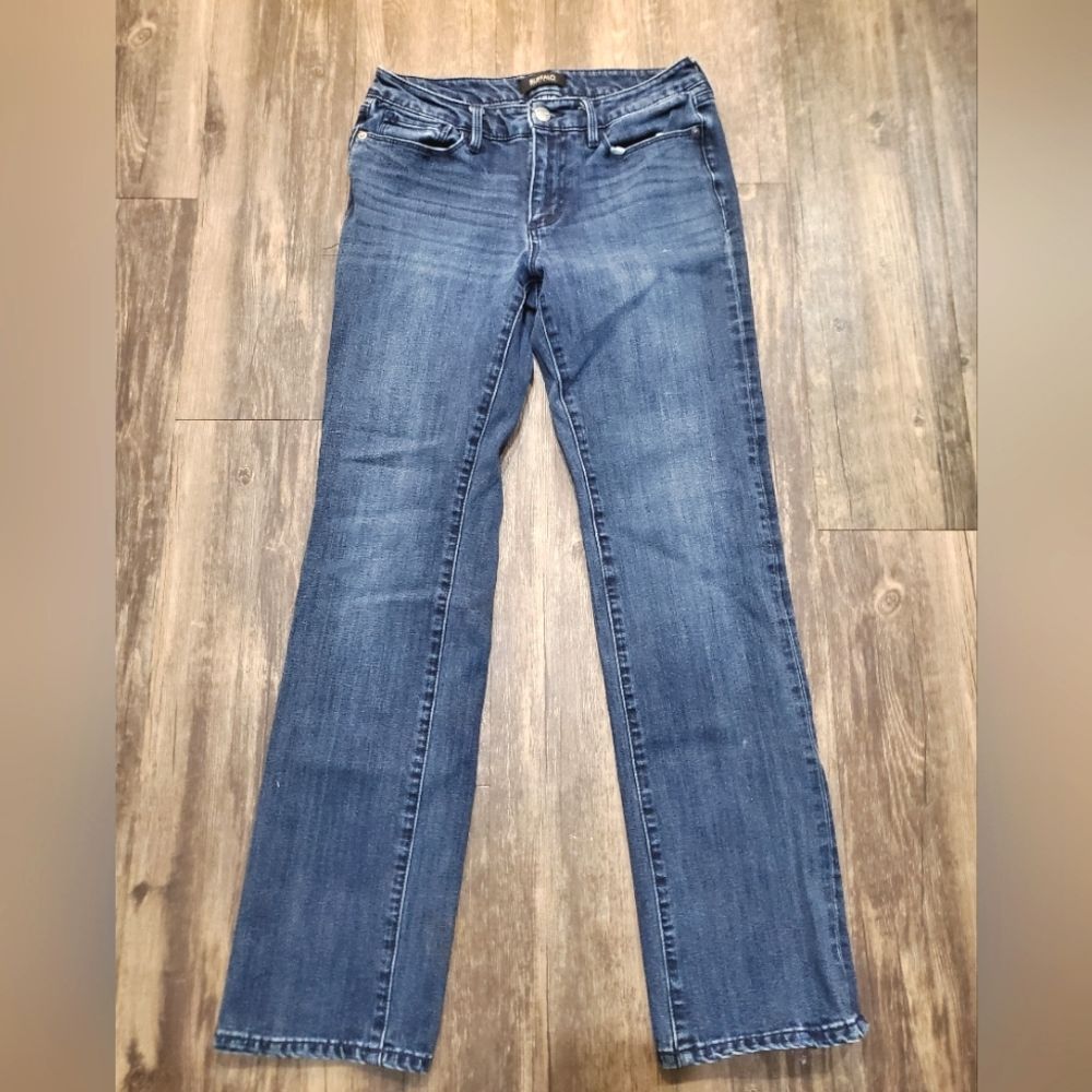 Buffalo Hope Mid Rise Straight Denim Jeans